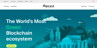 algorand homepage italiano