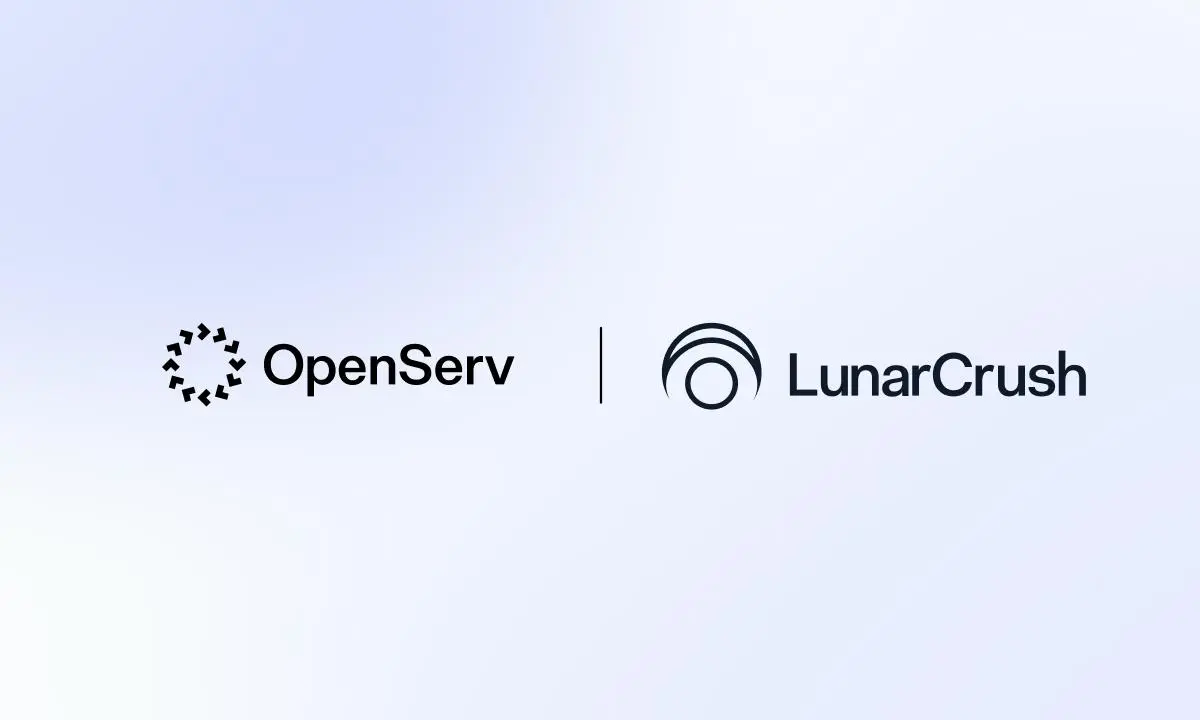 OpenServ and LunarCrush turning 50 million posts an hour into AI apps